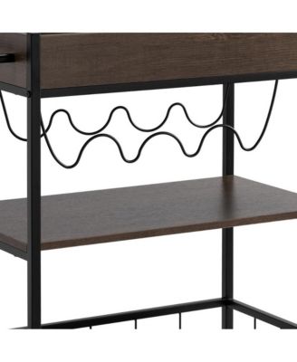 Modern Kitchen Bar Cart for Stylish Home Storage and Entertaining