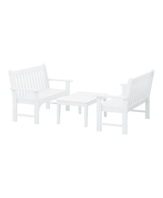4 Piece Outdoor Wicker Rattan Conversation Sofa set with Coffee table