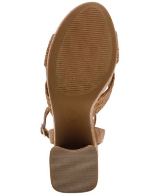 Waylan Raffia Platform Dress Sandals