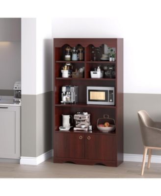 Bookshelves and Bookcases, Display Cabinet with Door