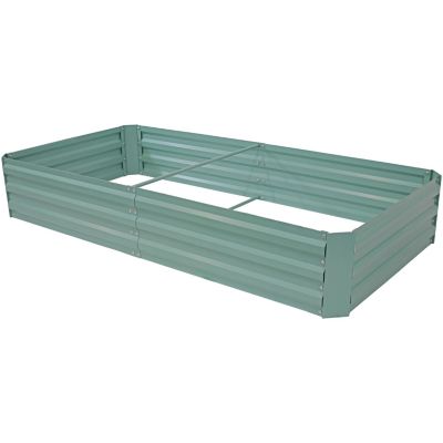 Galvanized Steel Rectangle Raised Garden Bed