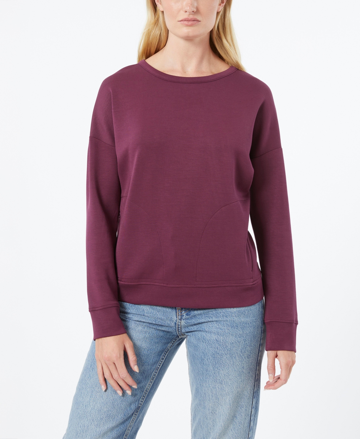 Women's Yummy Crewneck Sweatshirt - Ultimate gray