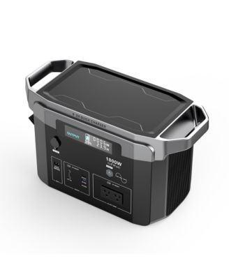 Solar Generator, 1800W Power Station, Portable Solar Generator for Off-Grid Living