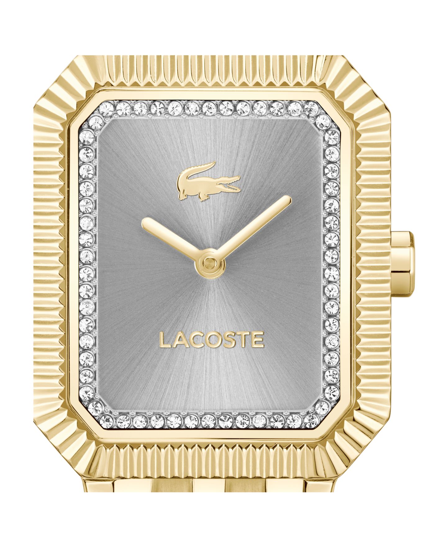 Женские часы Lacoste Parisienne Gold Tone Stainless Steel Bracelet Watch, 28.3 x 20.7mm — фото 4