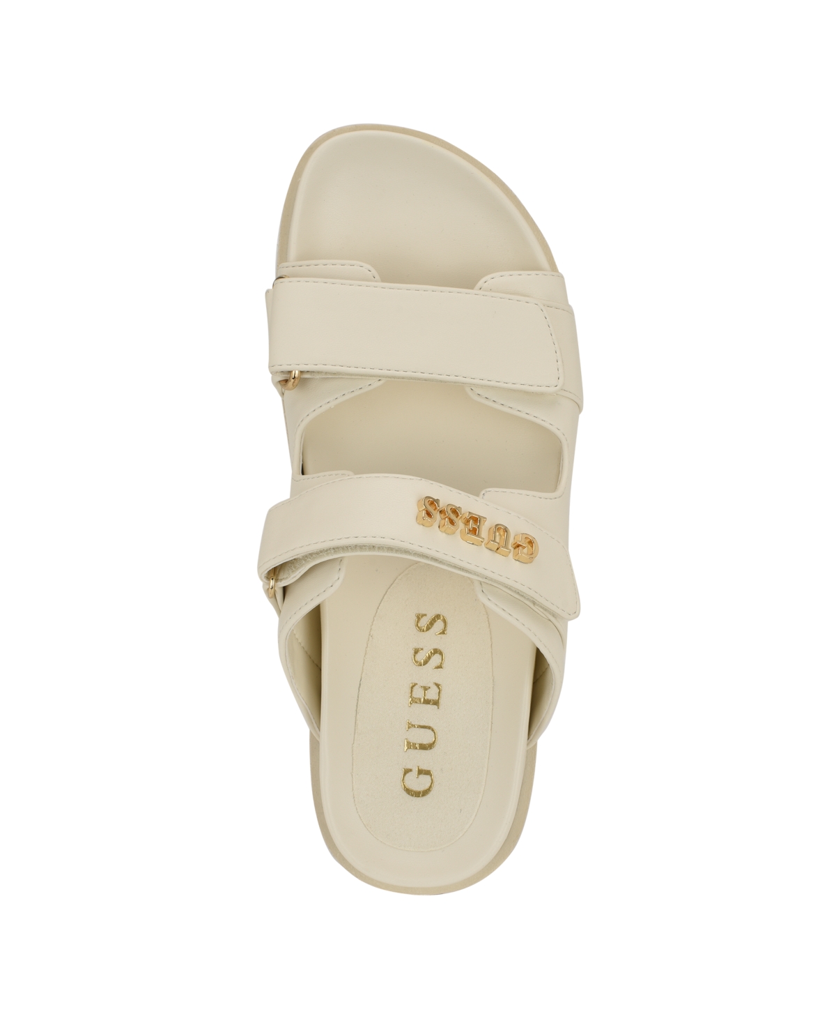 【国内発送】GUESS＊Fabulon Two Strap Sporty Footbed Sandals GUESS Women's Fabulon Two Strap Sporty Footbed Sandals