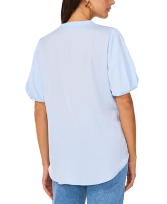 ヴィンスカムート Vince Camuto V-Neck Bloosan Sleeve Blouse レディース シャツ トップス Elegant P Vince Camuto V Neck 3/4 Sleeve Blouse | Dillard's