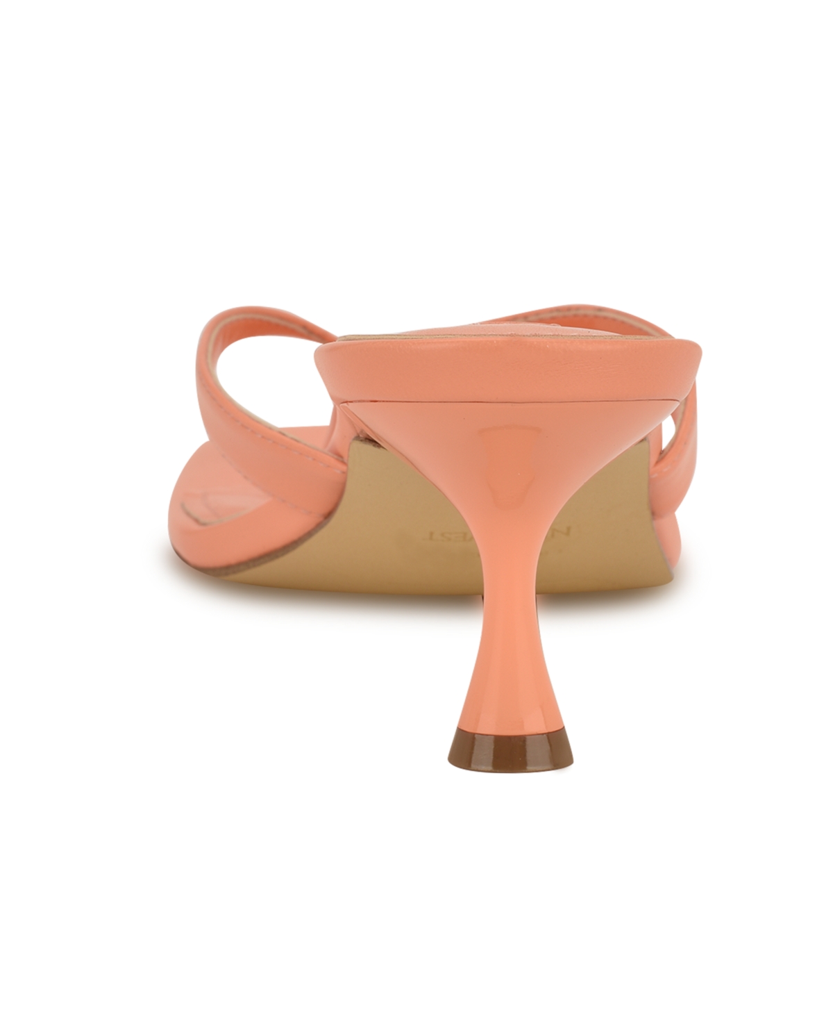 Nine West Women's Andela Slip-on Dress Sandals In Orange