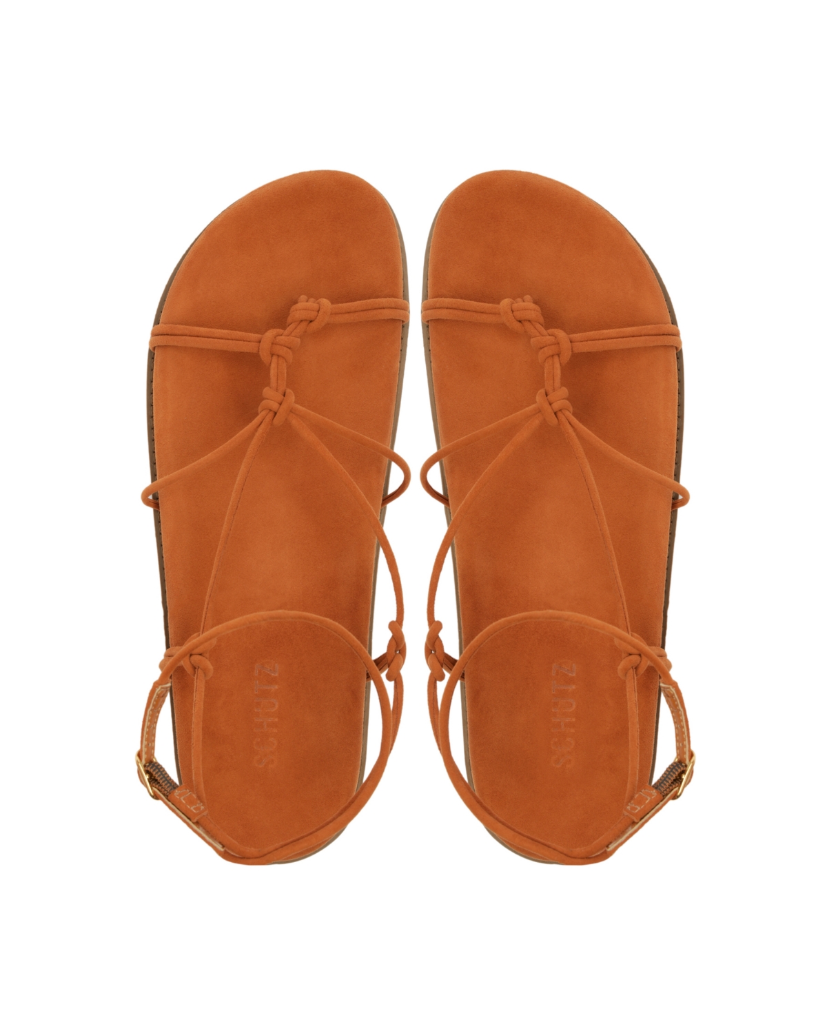 SCHUTZ WOMEN'S CALABRIA SPORTY FLAT SANDALS 