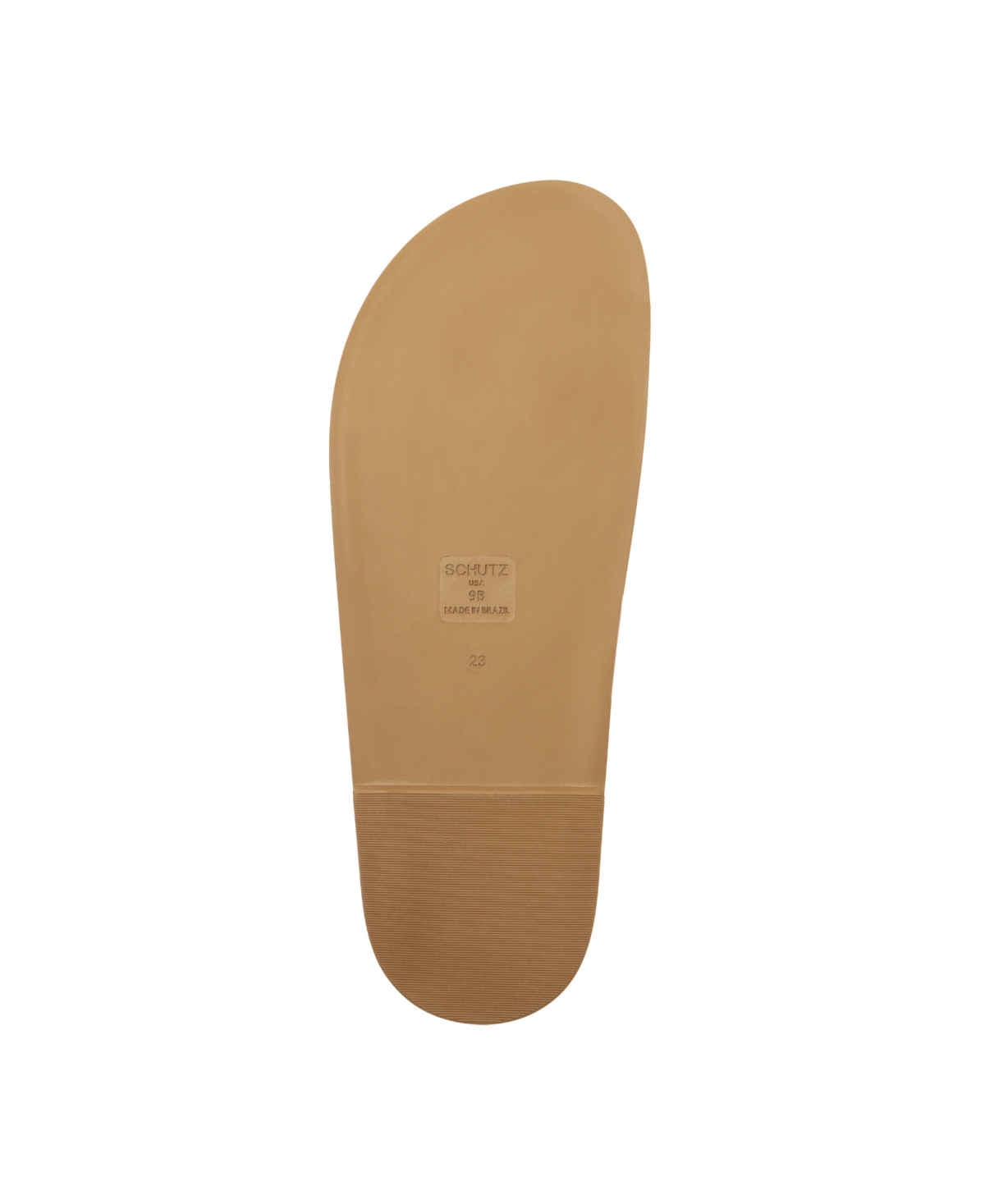 Shop Schutz Women's Olga Sporty Round Toe Flat Sandals In Orange