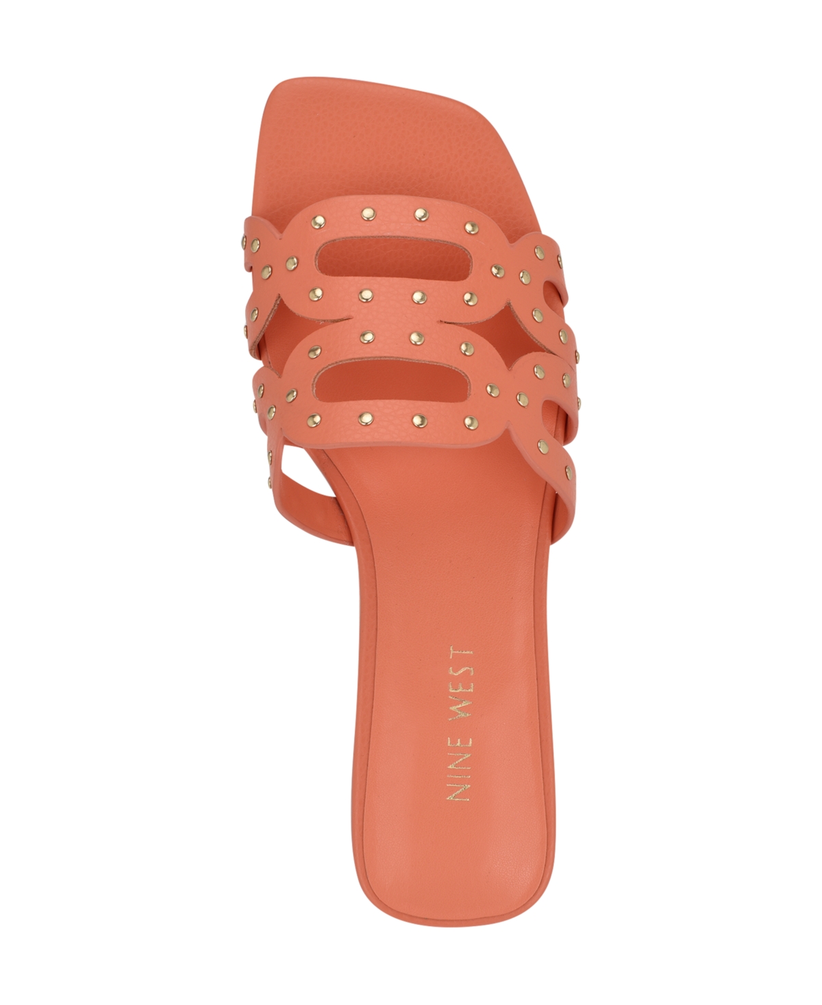Nine West Mckinna 3 Sandal In Orange