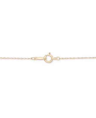 Diamond Pendant 18" Necklace (1/2 ct. t.w.) in 14k Yellow Gold
