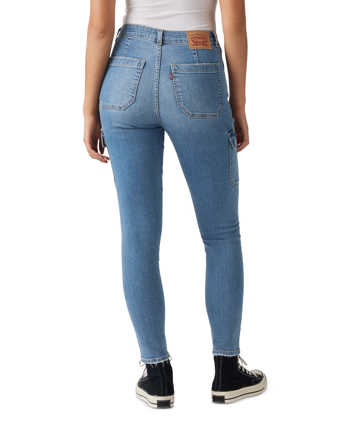 Levi's Women's 721 High-rise Skinny Cargos Jeans In Many Thanks