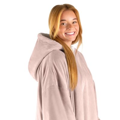 The - Adult Wearable Blanket - Sherpa Side Pockets
