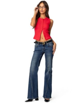 Women's Basel Button Up Tank Top