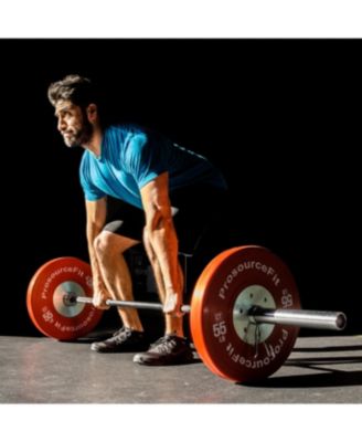 Color Training Bumper Plate 55 lb, Red