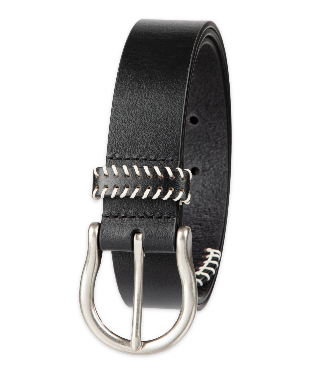 LEVI'S WOMEN'S WESTERN GENUINE LEATHER CONTRAST STITCH BELT 