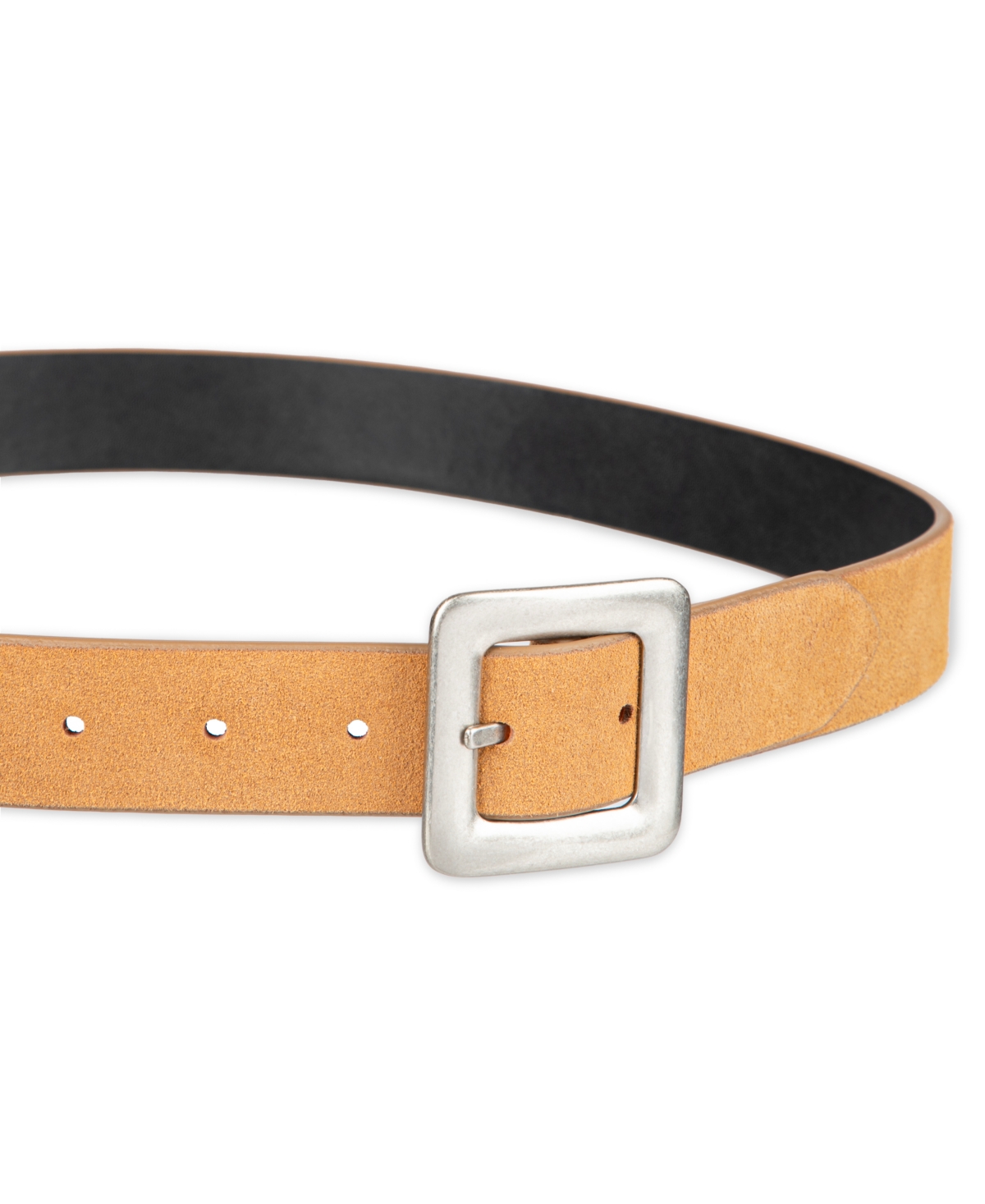 Levi's Women's Casual 2-in-1 Reversible Square Center Bar Buckle Belt In Tan,black