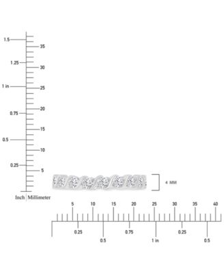 Cubic Zirconia Stack Ring (1-3/4 ct. t.w.) in Sterling Silver