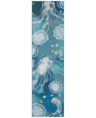 Liora Manne' - Marina Jelly Fish Rug Collection