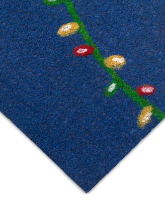 Liora Manne Natura Frosty Bright Rug Collection In Navy
