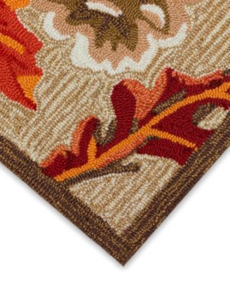 Ravella Falling Leaves 2'x3' Area Rug