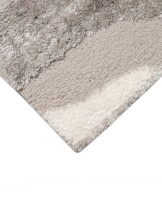 Liora Manne Fiord Wave Rug Collection In Brown,gray