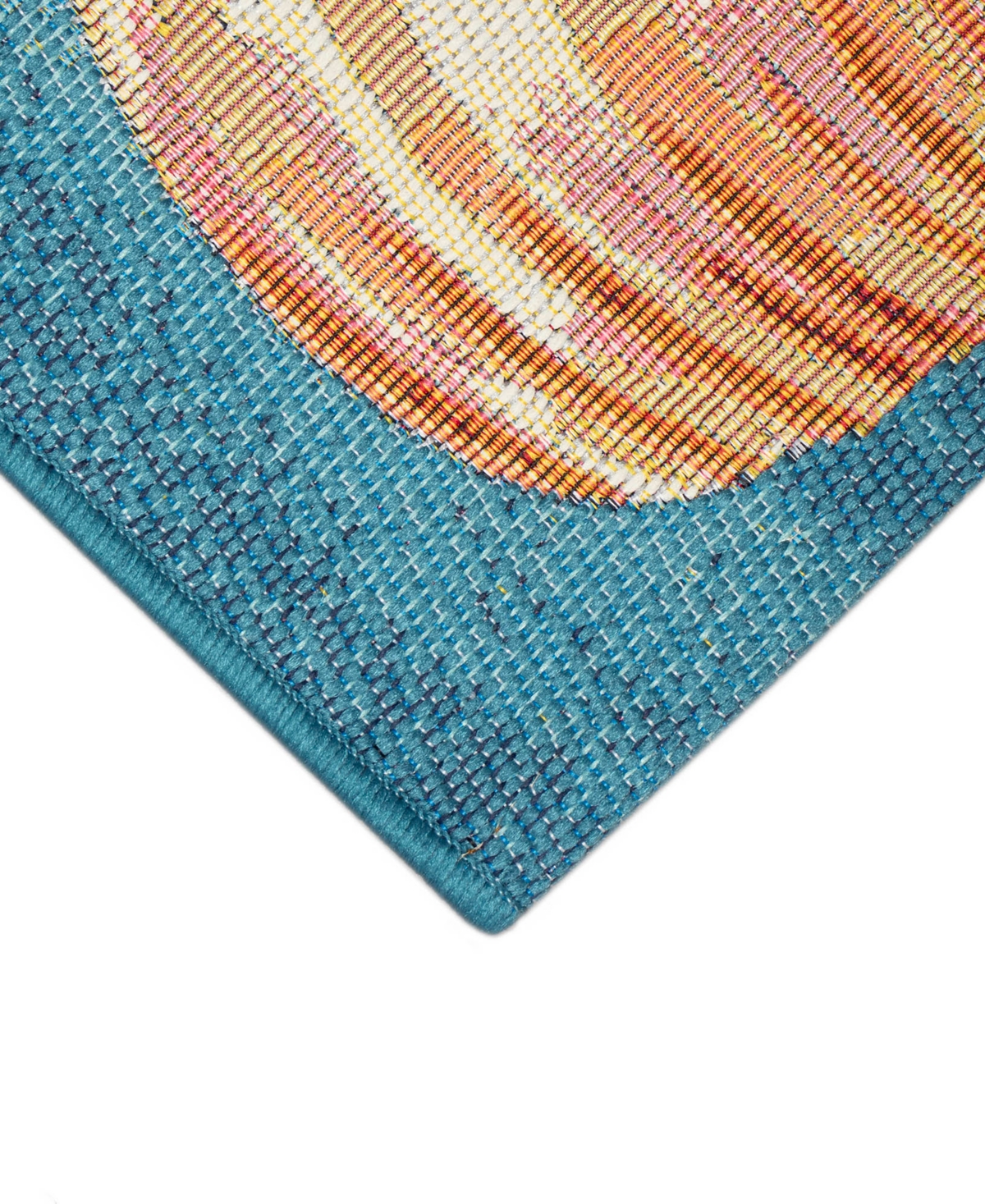 Liora Manne Esencia Sea Gem Ornaments 2'5"x3'11" Area Rug In Ocean