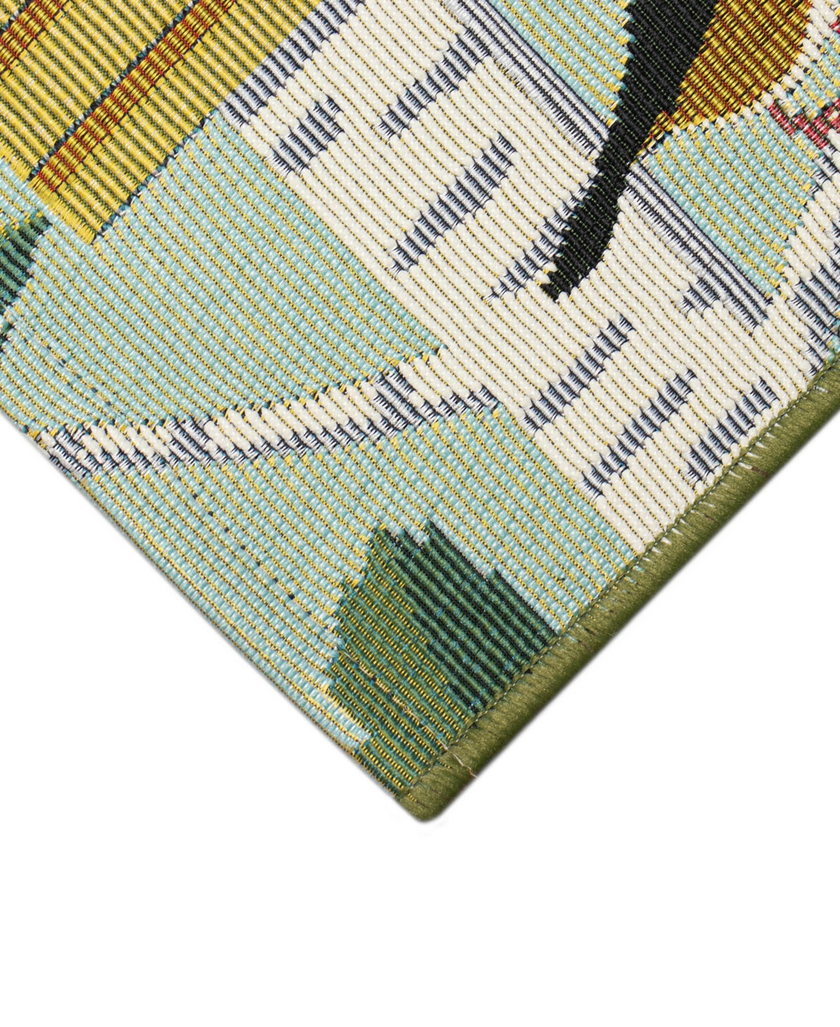 Liora Manne Esencia Bird Condos 1'11"x4'11" Runner Area Rug In Blue