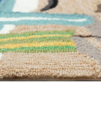 Frontporch Dog Beach 1'8"x2'6" Area Rug