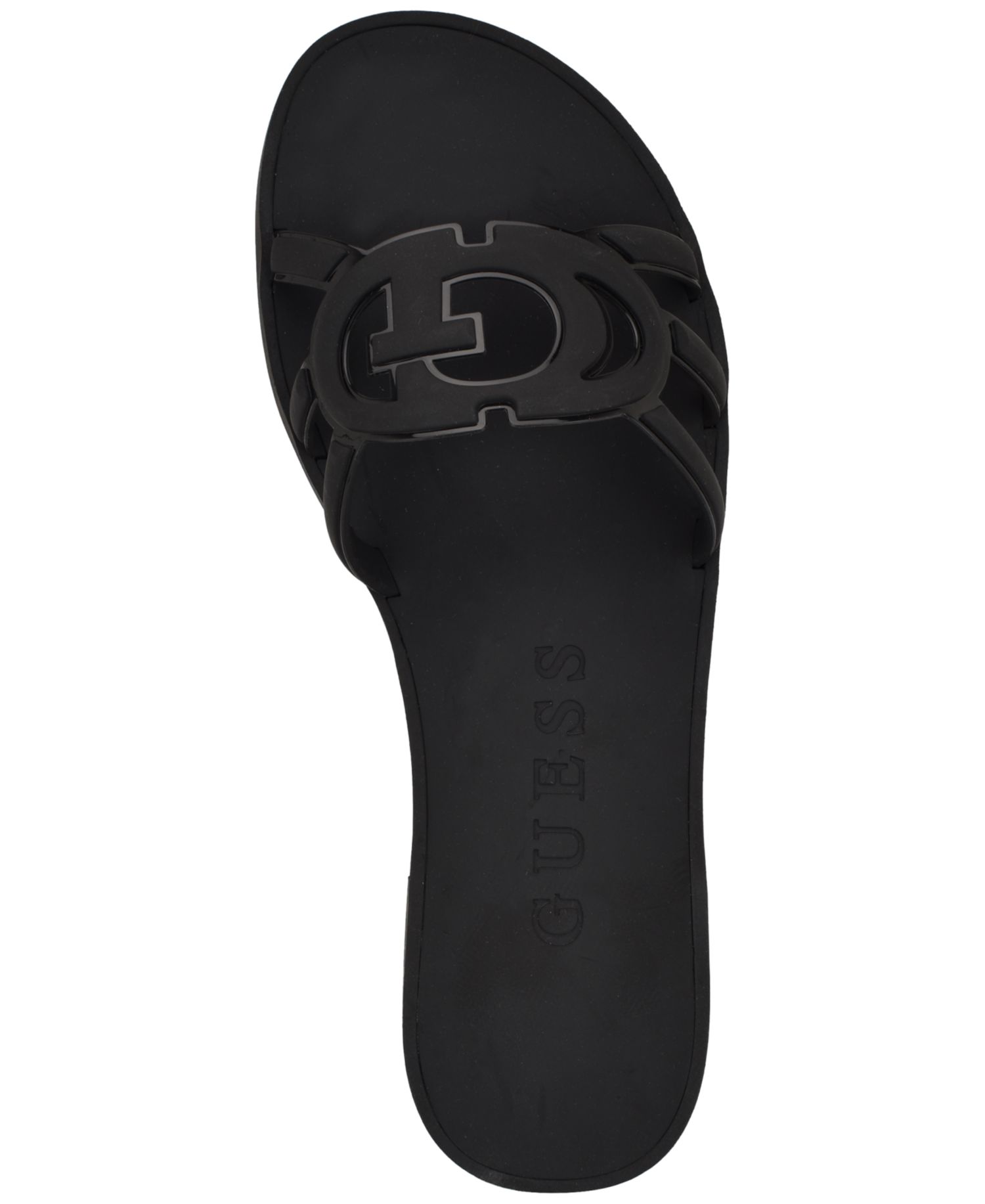 Women's Elyho Jelly Cutout Logo Flat Sandals