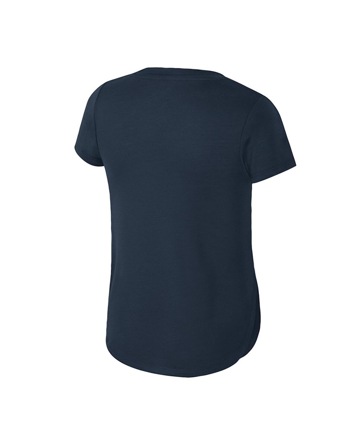 Colosseum Big Boys And Girls Navy Michigan Wolverines Rogan T-shirt In Navy