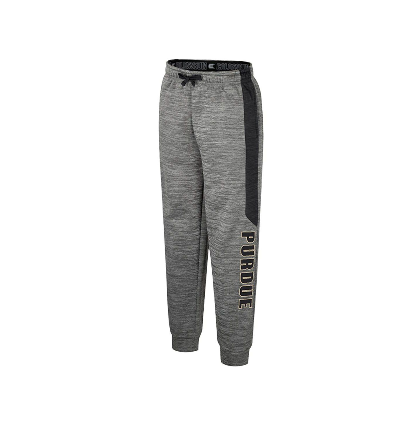 Детские брюки Colosseum Heather Gray Purdue Boilermakers Fleece — фото 3