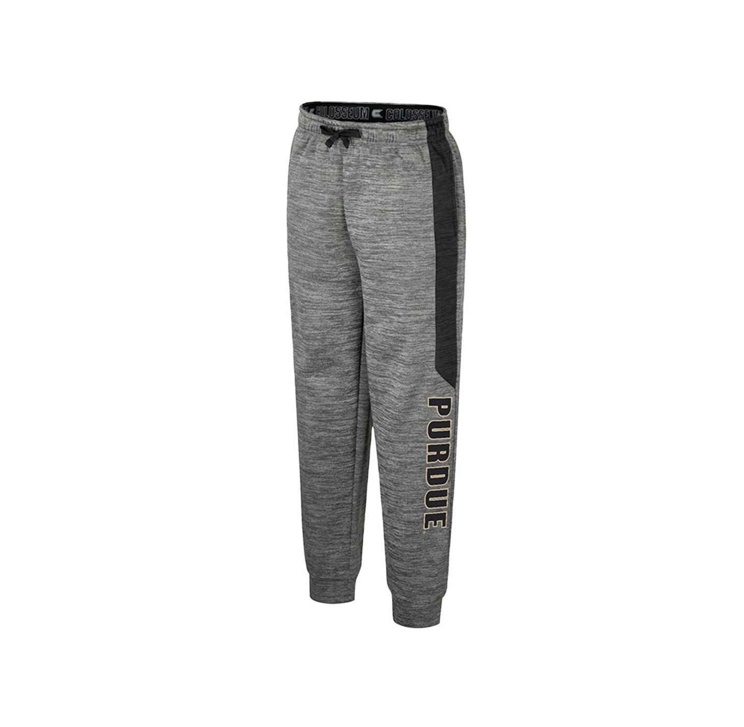 Big Boys and Girls Heather Gray Purdue Boilermakers Fleece Pants