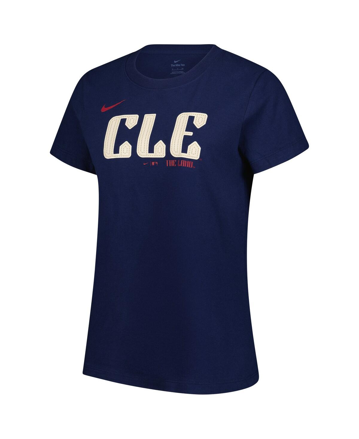 Nike Women's Jose Ramirez Navy Cleveland Guardians 2024 City Connect Fuse Player Name Number T-shirt In Navy