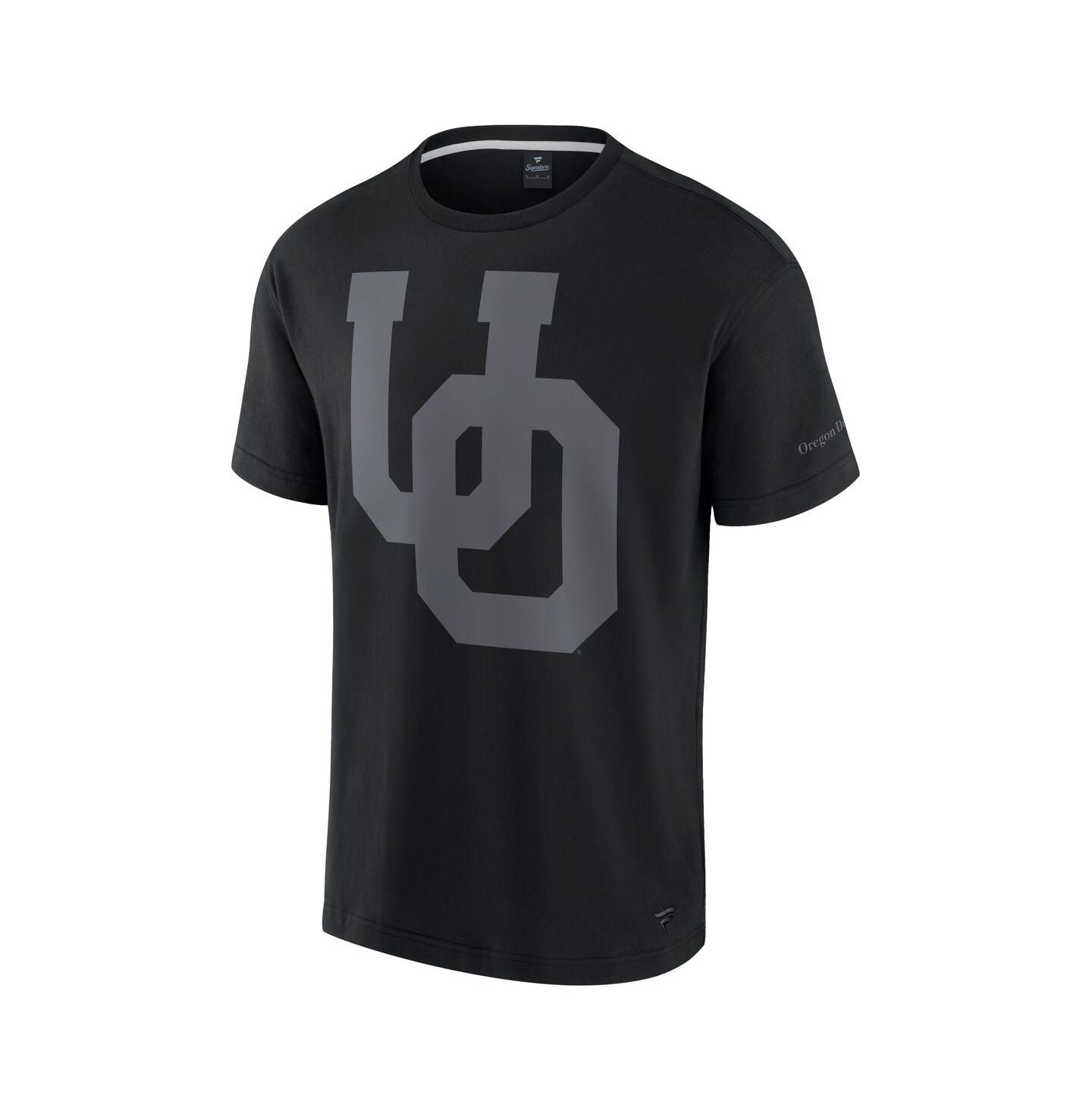 Мужская футболка Fanatics Black Oregon Ducks Iconic — фото 2