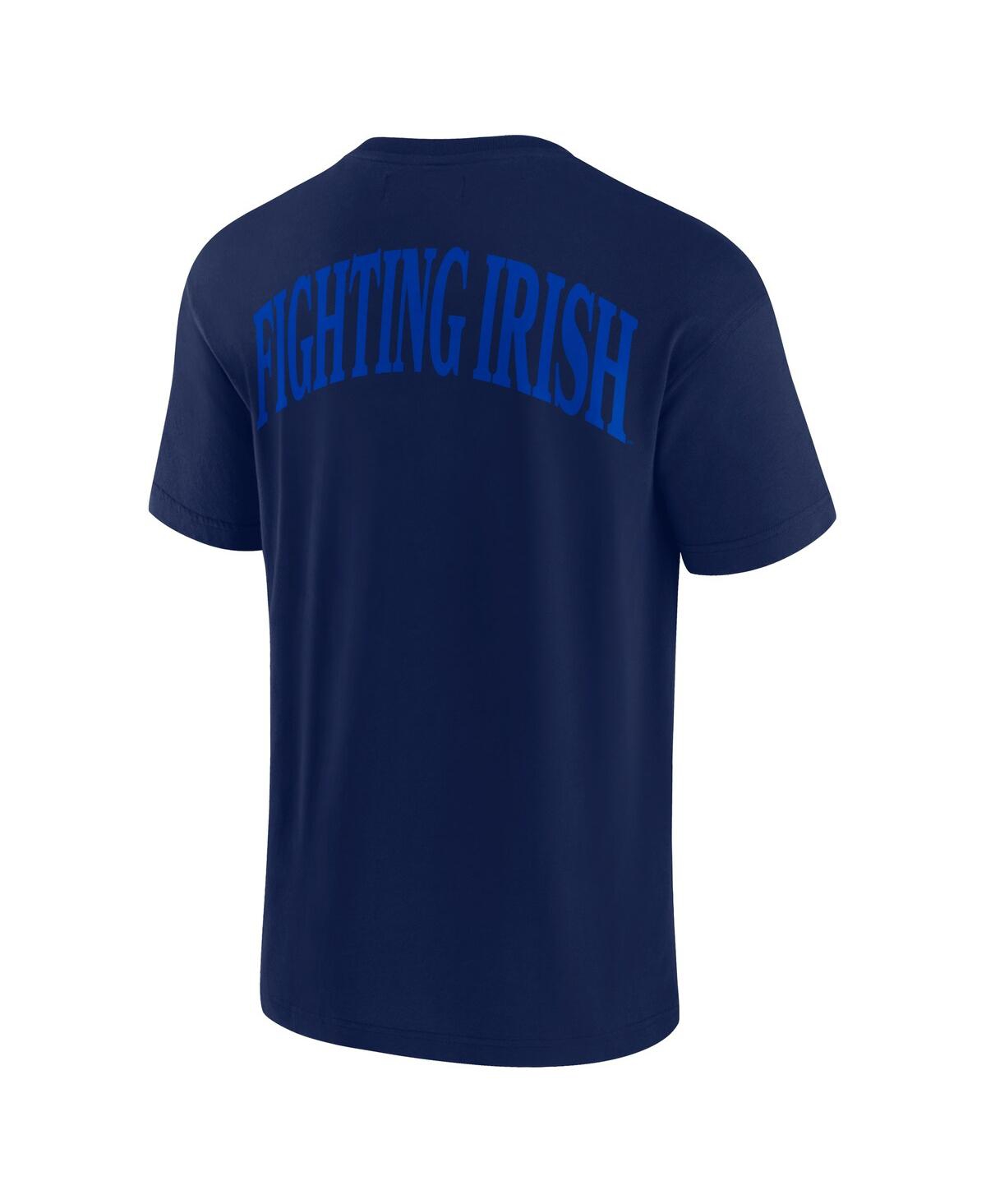 Fanatics Men's Navy Notre Dame Fighting Irish Iconic T-shirt In Navy
