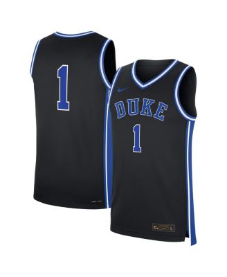 Nike - Men's 1 Black Duke Blue Devils Alternate Replica Jersey
