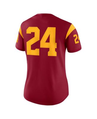 Women's 24 Cardinal USC Trojans Game Jersey