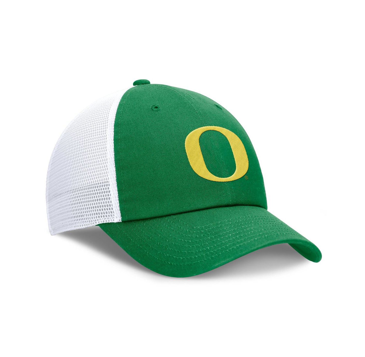 Men's Green/White Oregon Ducks Club Trucker Adjustable Hat