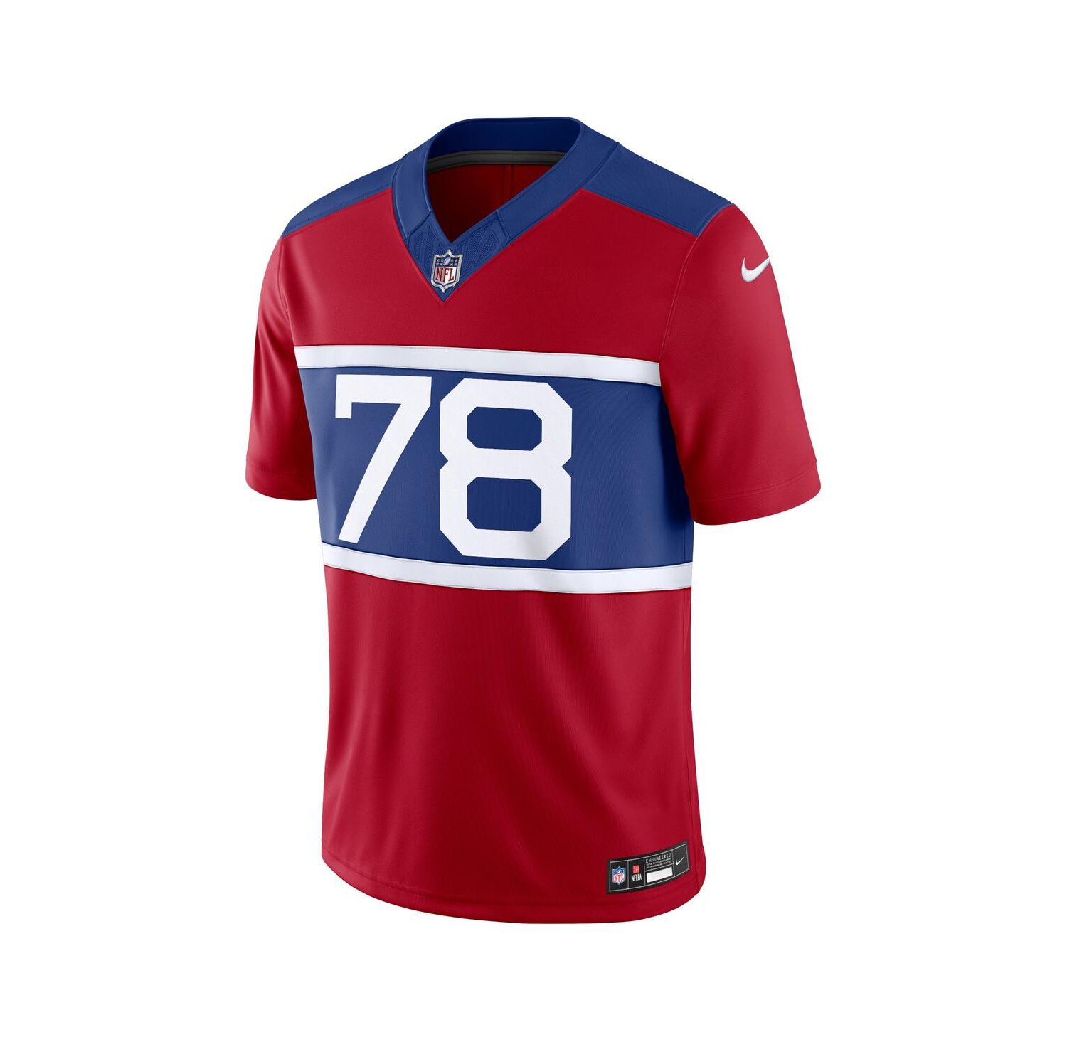Men's Andrew Thomas Century Red New York Giants Alternate Vapor F.U.S.E. Limited Jersey