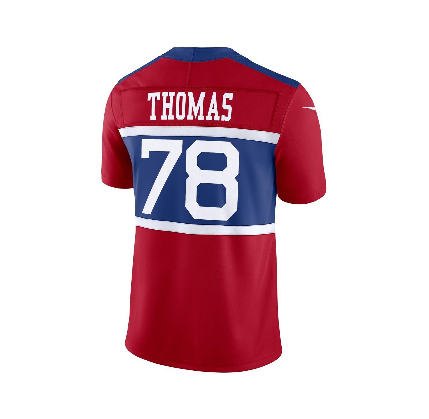 Men's Andrew Thomas Century Red New York Giants Alternate Vapor F.U.S.E. Limited Jersey