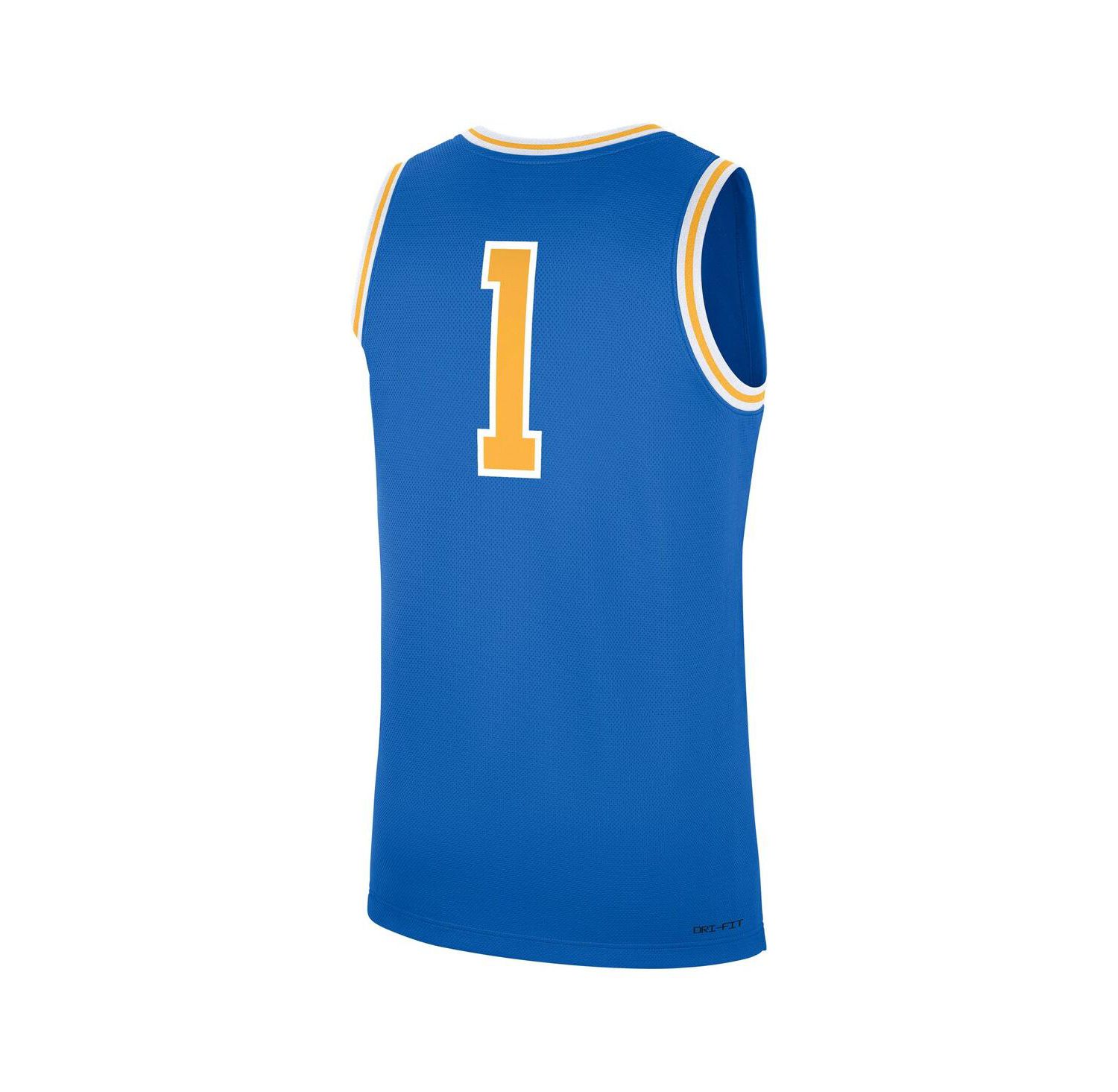 Men's Blue UCLA Bruins Road Replica Basketball Jersey