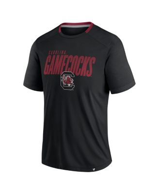 Men's Black South Carolina Gamecocks Defender Fade Slant T-Shirt
