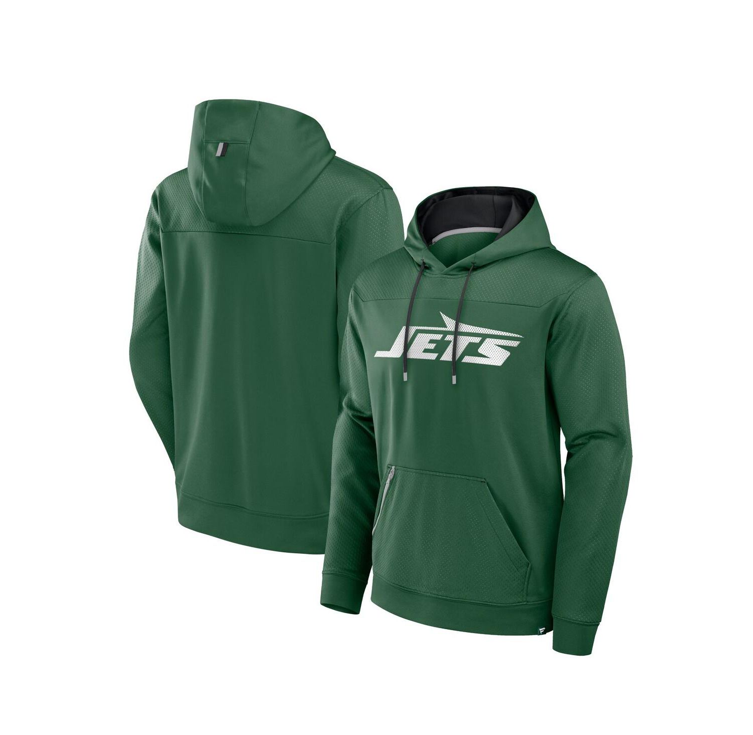 Men's Green New York Jets Defender Pullover Hoodie