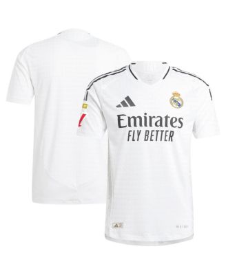adidas - Men's White Real Madrid 2024/25 Home Authentic Jersey