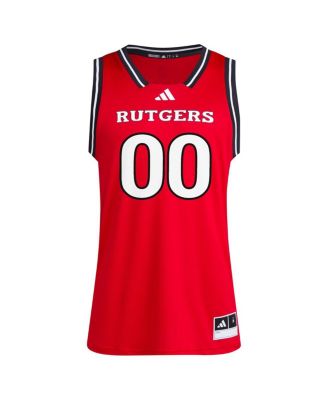 Men's 00 Scarlet Rutgers Scarlet Knights Replica Swingman Jersey