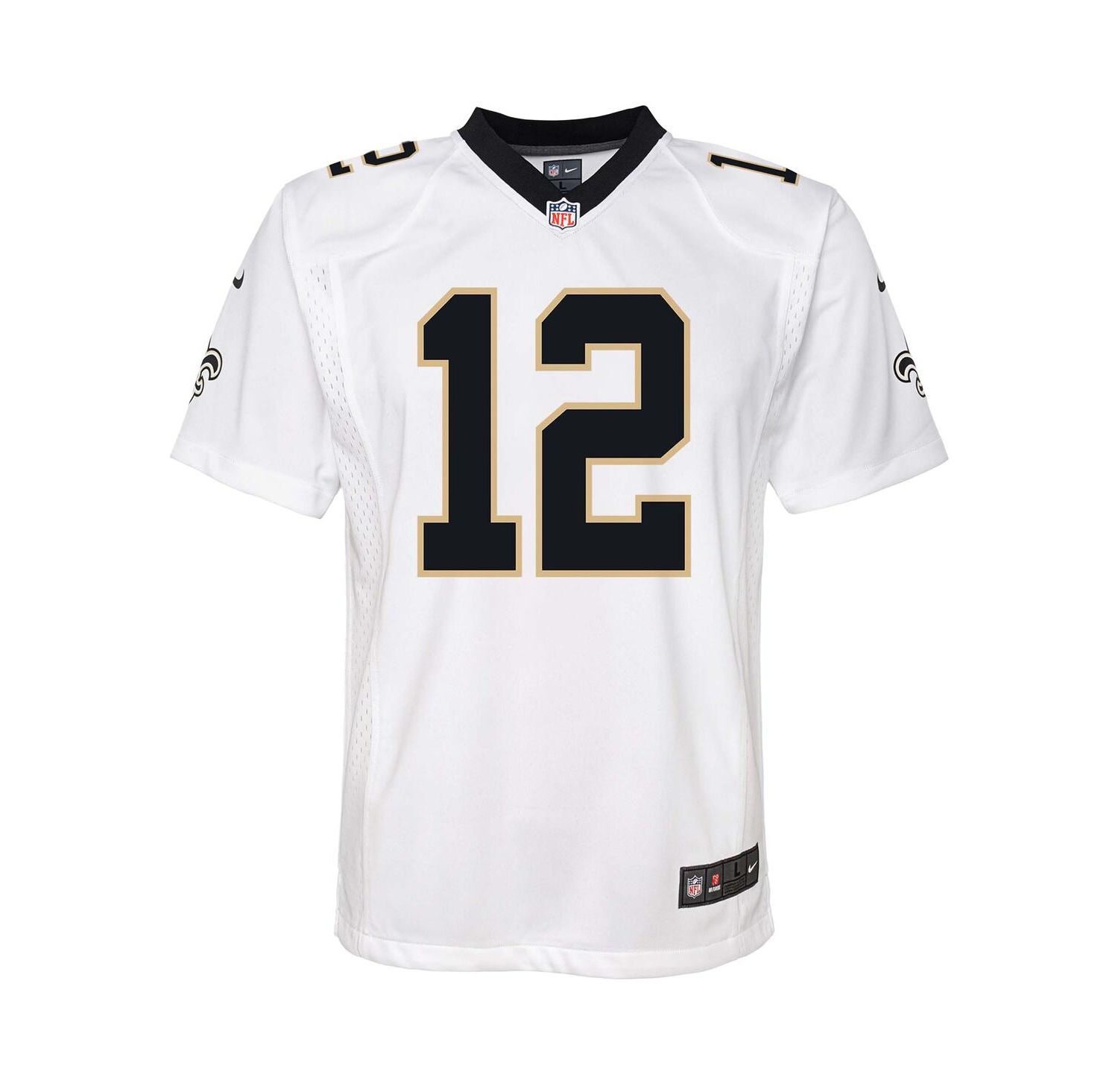 Big Boys and Girls Chris Olave White New Orleans Saints Game Jersey