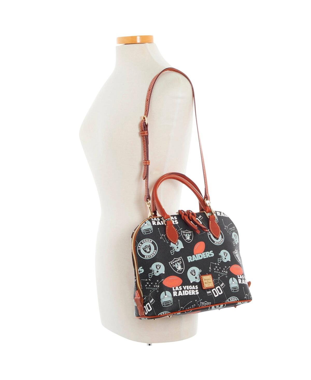 Dooney & Bourke Las Vegas Raiders Game Day Zip Satchel In No Color