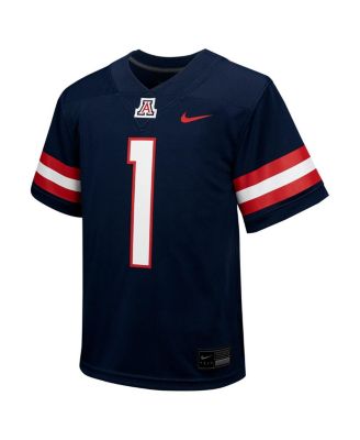 Big Boys and Girls 1 Navy Arizona Wildcats Untouchable Football Jersey