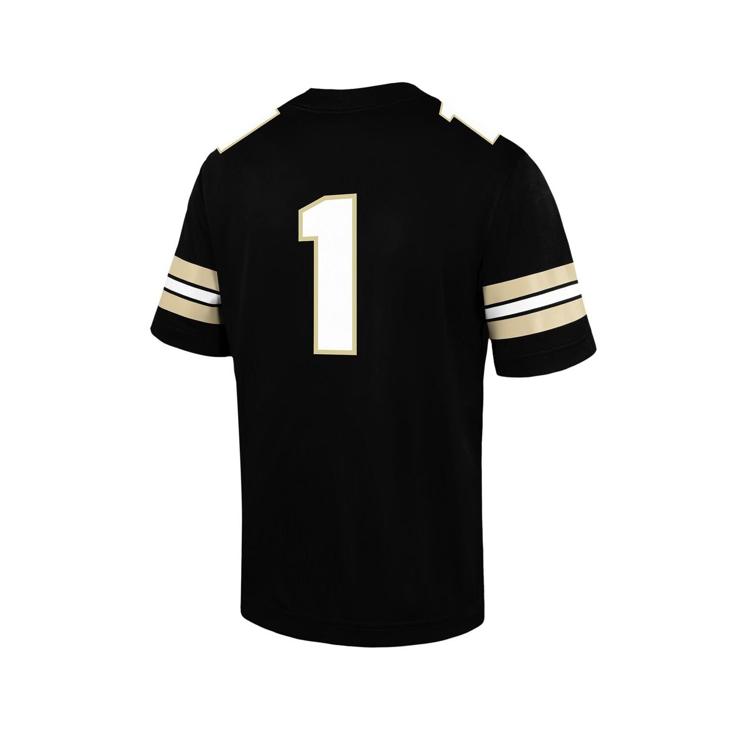 Big Boys and Girls 1 Black Purdue Boilermakers Untouchable Football Jersey